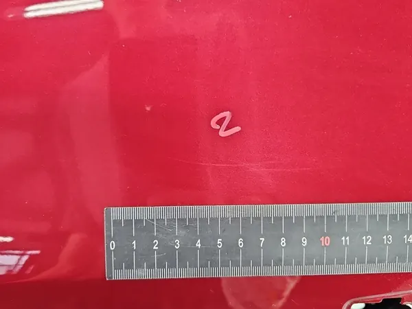 Vänster Bakdörr Opel Mokka A 12-19 Vinröd IMPRK1372469 image 4