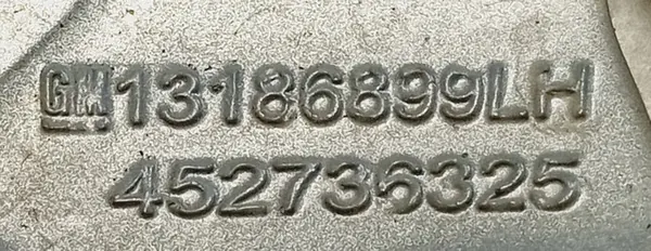 Juego de bisagras de capó Opel Corsa E Z167 image 3