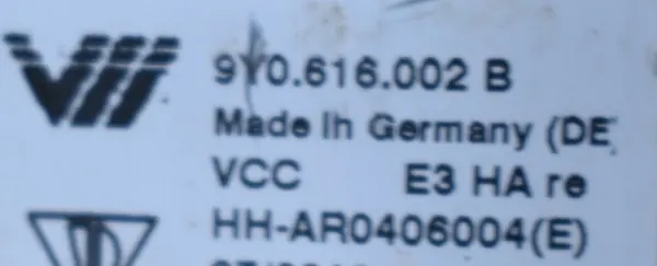 Taka oikea ilmajousi OEM 9Y0616002B Porsche Cayenne image 3