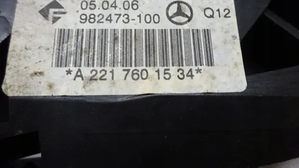 Manilla interior trasera Mercedes-Benz S W221 OEM A2217601534 image 8