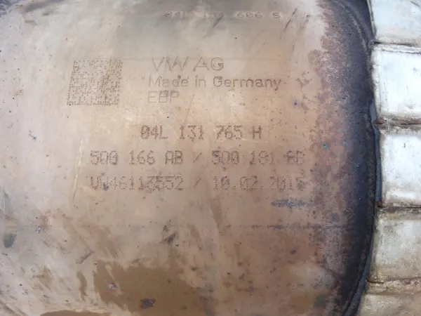 AUDI A3 GOLF VII LEON 1.6 TDI DPF CATALYST 04L131765H image 6