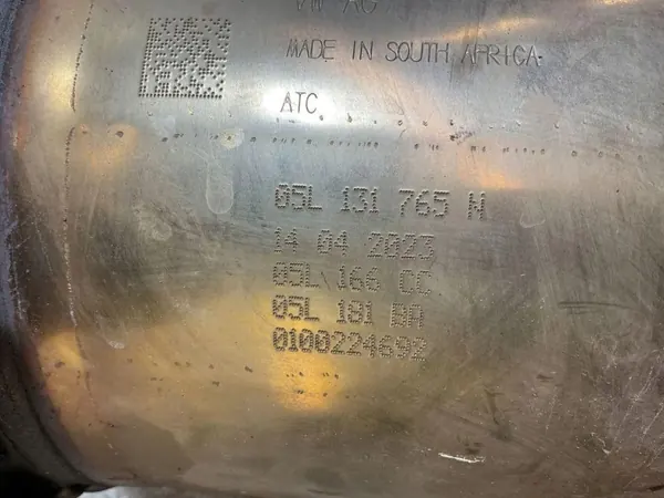 Catalisador OEM 05L131765N para Skoda Octavia II image 5