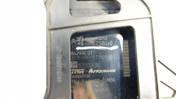 Capteur Radar Peugeot Expert III OEM 9808758080 image 10