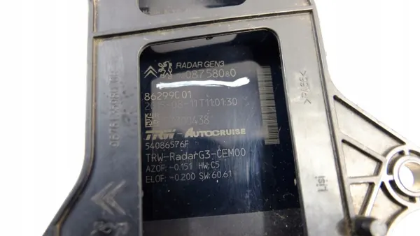 Capteur Radar Peugeot Expert III OEM 9808758080 image 6