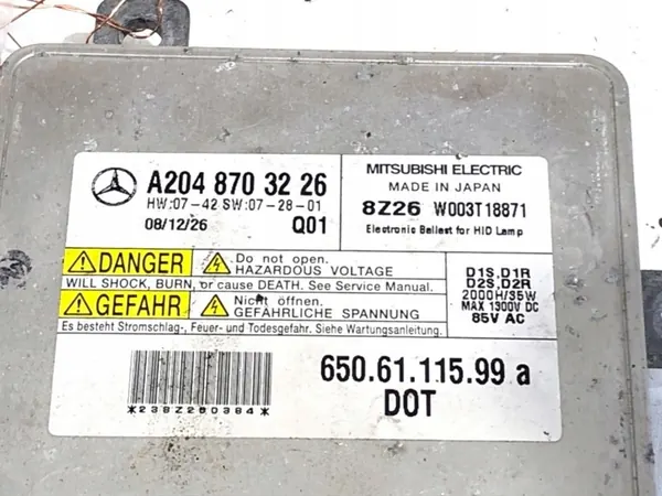 XENON CONVERTER MERCEDES X204 A2048703226 image 4