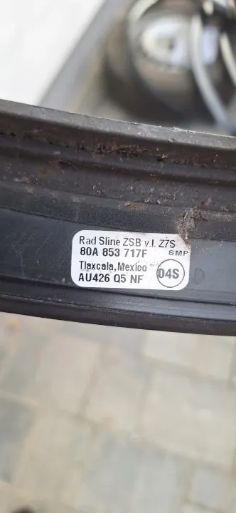 Audi Q5 II S Line Para-lamas Dianteiro Esquerdo OEM 80A853717F image 6