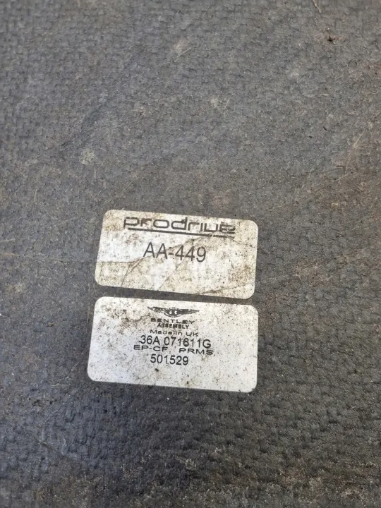Diffuseur arrière Bentley Bentayga OEM 36A071611G Carbone image 8