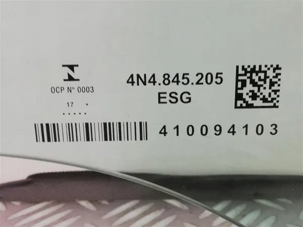 Ruta OEM 4N4845205 Audi A8 D5 Bakdörr Vänster Grön image 3