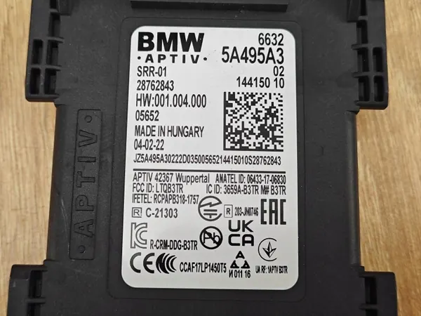 Sensor radar de carril OEM 5A495A3 para BMW 8 G16 image 4