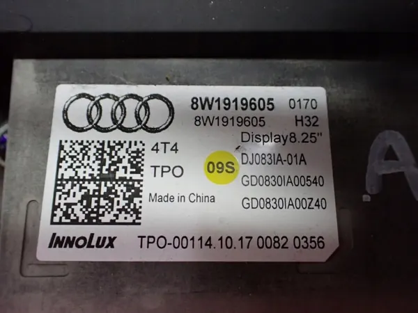 OEM 8W5035036B Fabriksnavigationsradio för Audi A4 B9 image 4