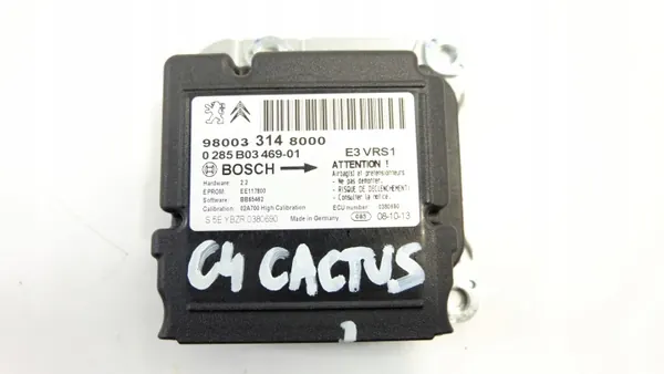 Module Airbag Citroen C4 Cactus 9800331480 image 2