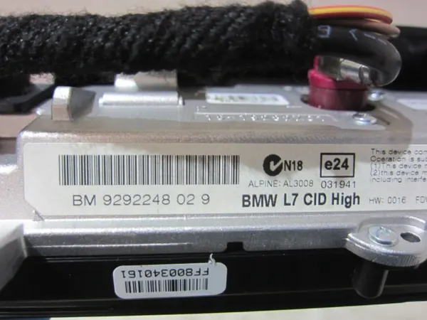 Écran de navigation BMW OEM 9281688 8,8" NBT image 8