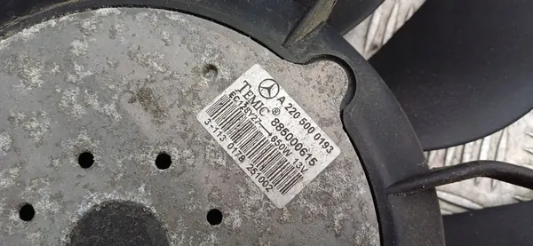 Jäähdyttimen Tuuletin Mercedes 3.7 S W220 A2205000193 image 7