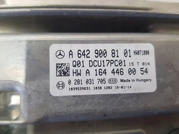 Begagnad Mercedes-Benz Bluetec-modul för ML W166 W463 image 3
