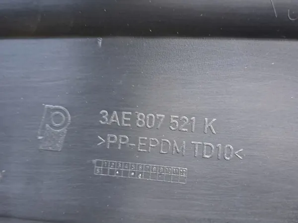 Bakre Stötfångarspoiler VW Passat B7 image 7