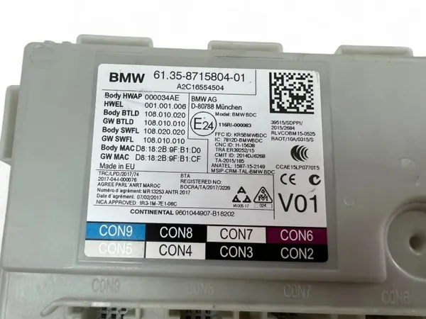 Module Confort BMW OEM A2C16554504 pour Série 5 G30 image 3