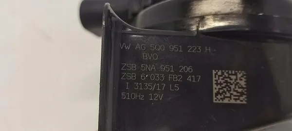 Klaxon VW TIGUAN II 5Q0951223H image 6