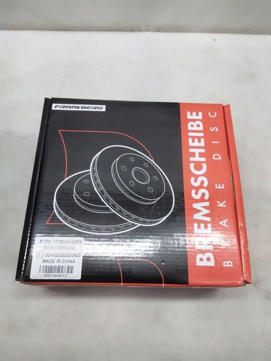 Discos de Freio Frankberg BRR18646-FC + Pastilhas BPD340L0-FC image 7