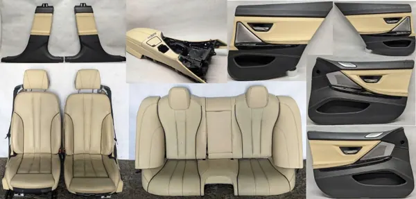 Conjunto Interior BMW VOLLLEDERAUSST - Bancos & Consola image 2