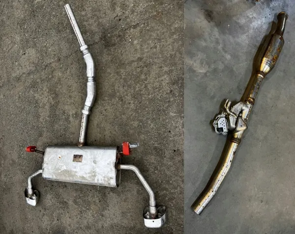Avgasystem Ford Kuga MK3 2.5 Hybrid AWD OEM PZ11-5L274-LA image 2