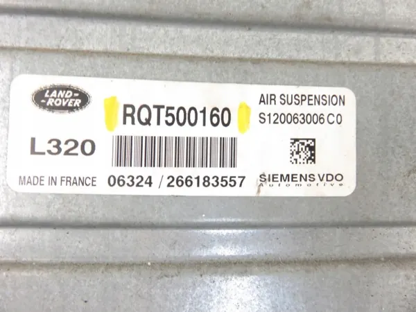 Fjädringsstyrningsenhet OEM RQT500160 - VDO image 4