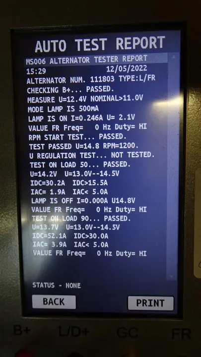 ALTERNATOR 60A RENAULT TWINGO 1.2 image 8