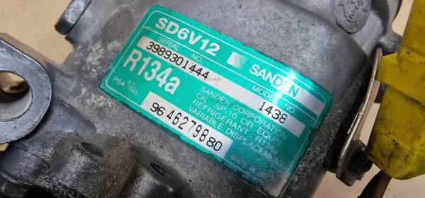 Compresseur clim Peugeot 206+ OEM 9646279880 image 3