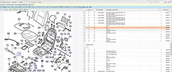Fram höger sätesmotor Saab 9-5 Estate 5005855 image 5