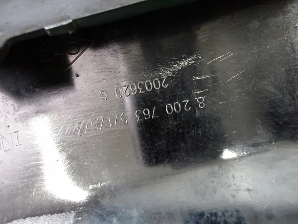 DACIA SANDERO I 08-12 Front Grille Trim Chrome OE image 7