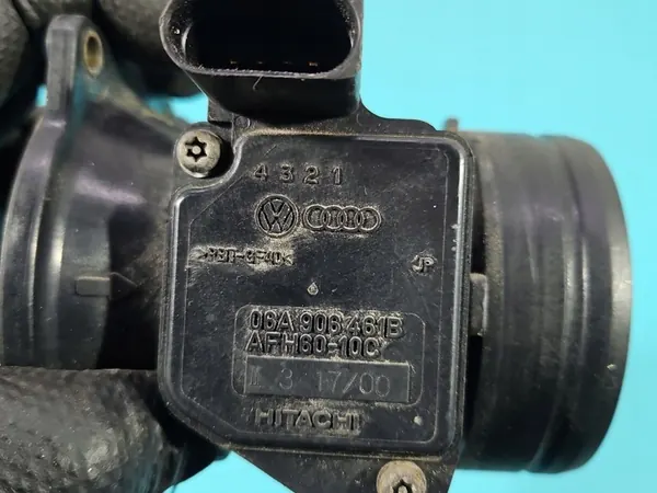 Luchtmassameter Audi A3 8L 1.6 SR OEM 06A906461B image 5