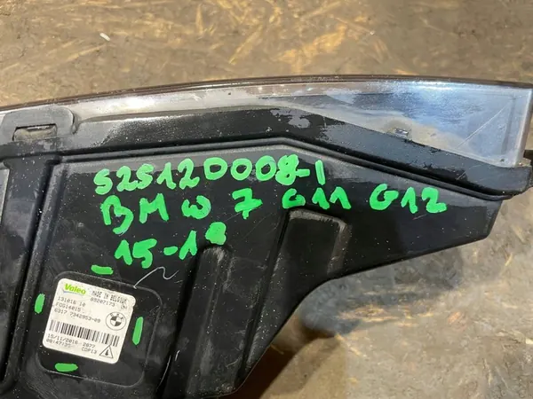 BMW 7 VI G11 G12 15-19 Farol Halógeno LED DRL Esquerdo image 10