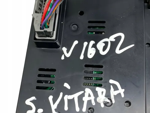 Klima + Radio Panel Suzuki OE OEM 39510-65JD4-CAT image 6