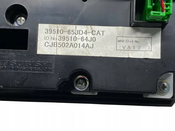 Klima + Radio Panel Suzuki OE OEM 39510-65JD4-CAT image 7