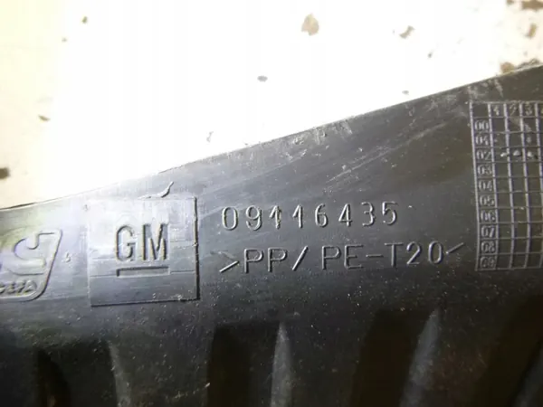 Opel OE 09116435 Gebruikte Plastic Voorruitrand image 9