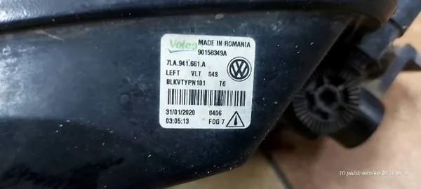 Farol Halógeno Esquerdo VW T6 image 3