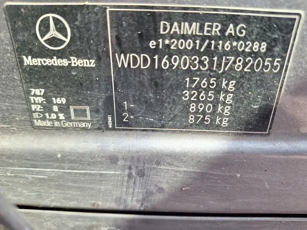 Katalysator OEM 103R-0025986 voor Mercedes W169 image 10
