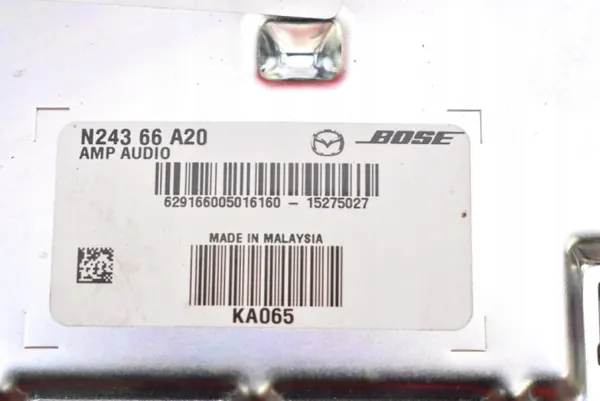 Bose Radioförstärkare OEM N24366A20 Mazda MX-5 ND image 9