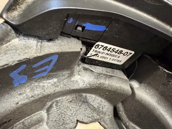 BMW E91 Monitoimiohjain OEM 6764548 Nahka image 9