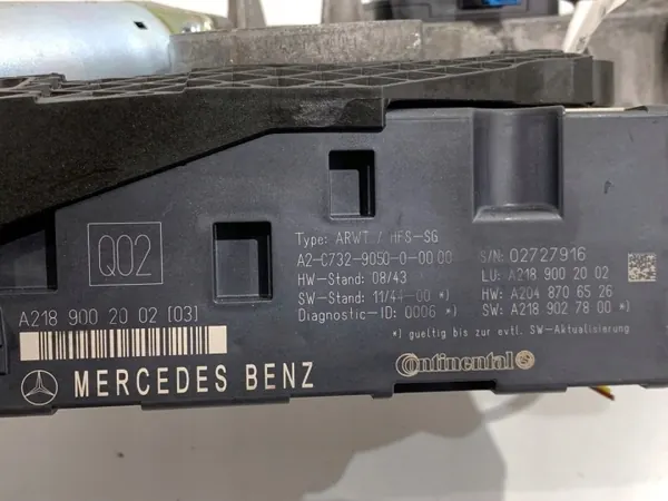 OEM A2189002002 Mécanisme de coffre Mercedes W218 image 6