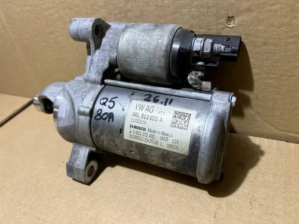 AUDI A4 B9 Q5 80A 2.0 TFSI Motor de Arranque 06L911021A image 3