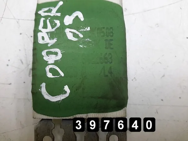 Verwarming Weerstand Relais Mini Cooper 2009 3422663 image 4