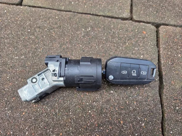 PEUGEOT Sytytysavain + Avaimet 9663123380 image 2