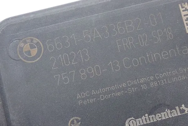 BMW radar 6631-5A336B2-01 image 2