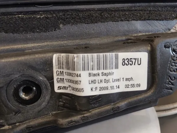 Espejo izquierdo eléctrico OEM 13302744 para Opel Astra image 8