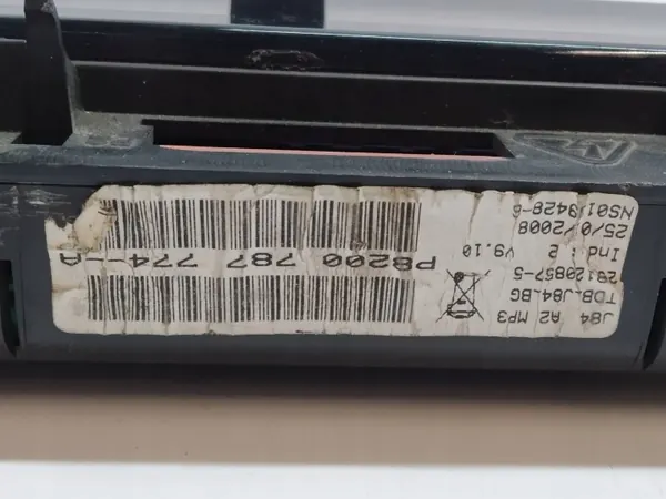 Compteur 8200787774 Renault Scenic II image 4