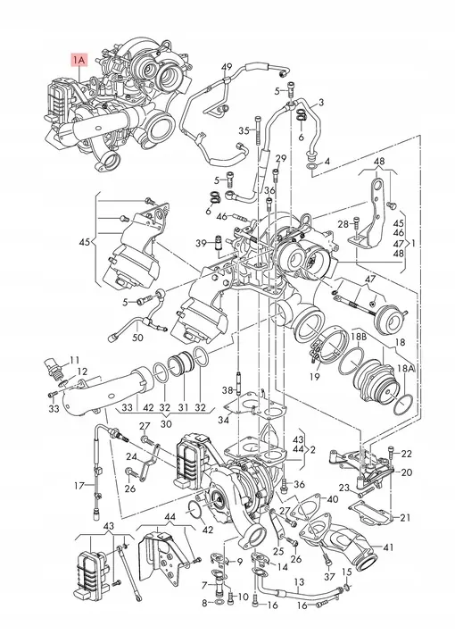 AUDI A6 A7 C7 Turboaggregat 3.0 TDI 059145061Q image 2