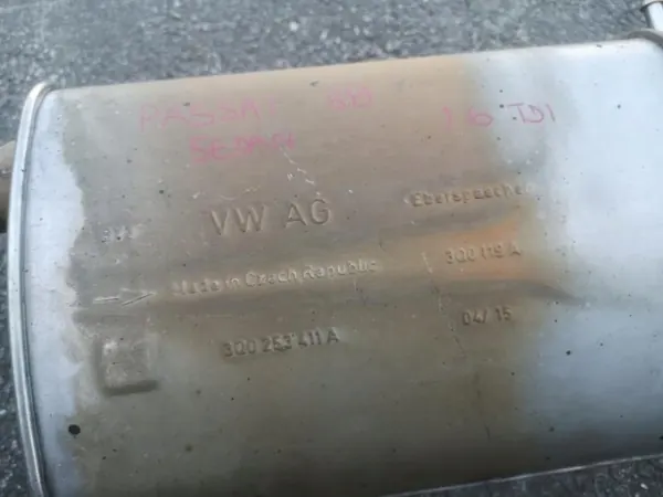 Silencieux échappement OEM 3Q0253411A VW Passat B8 image 5