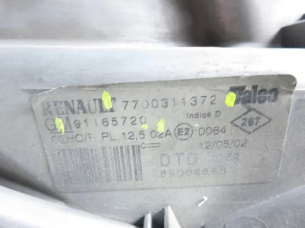 Faros Delantero Derecho Renault Trafic II 2001-2006 OEM 8200007030 image 2