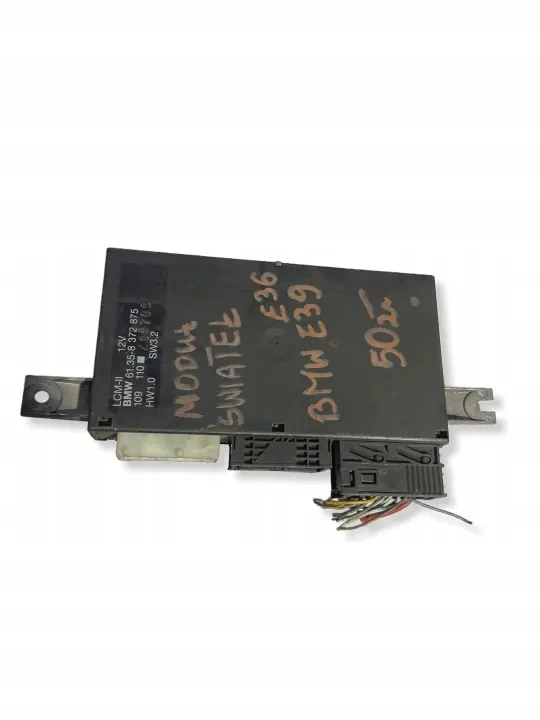 Module d'éclairage BMW 5 E39 OEM 61358372875 Occasion image 2