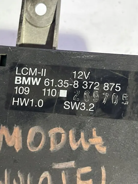 Module d'éclairage BMW 5 E39 OEM 61358372875 Occasion image 3